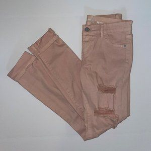 New York & Co "SOHO" Distressed Jean Leggings